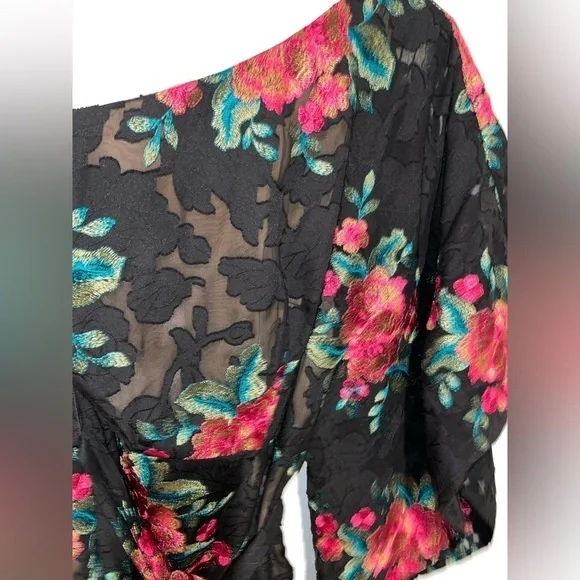 Michael Costello x REVOLVE Sasha Mini Dress in Fuchsia Floral 🌺 - Picture 11 of 13